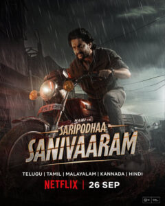 Saripodhaa Sanivaaram (2024) Dual Audio [Hindi-Telugu] NetFlix WEB-DL H264 AAC 1080p 720p 480p ESub