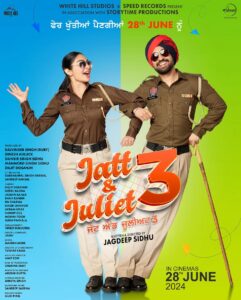 Jatt & Juliet 3 (2024) Punjabi AMZN WEB-DL x264 & x265 (HEVC) 2160p 1080p 720p 480p ESub