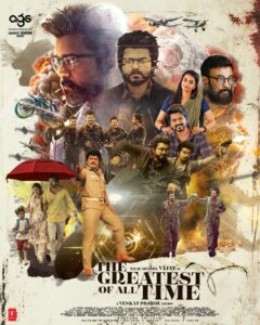 The Greatest of All Time (2024) Dual Audio [Hindi Cleaned-Tamil] HDRip x264 AAC 1080p 720p 480p ESub