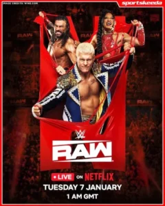 WWE Monday Night Raw 2025 01 07 English NetFlix h264 AAC 1080p 720p 480p Download